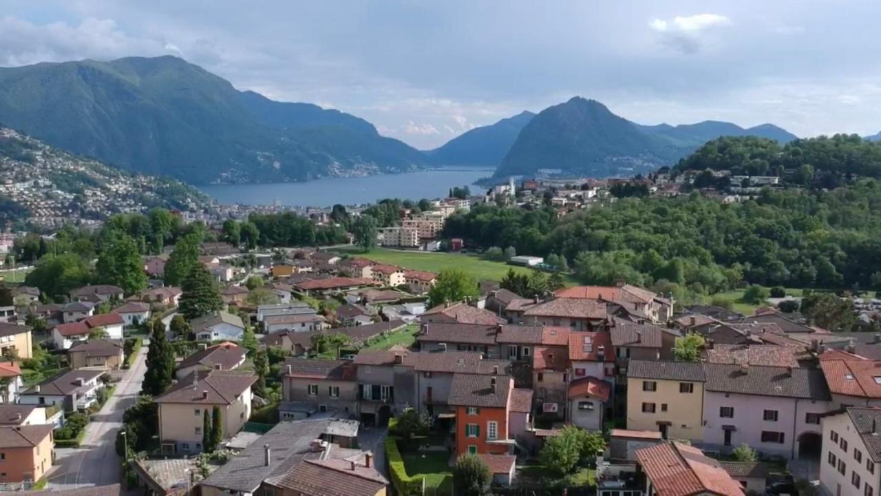 Comano Lugano Ticino - B&B Walterina Kültér fotó
